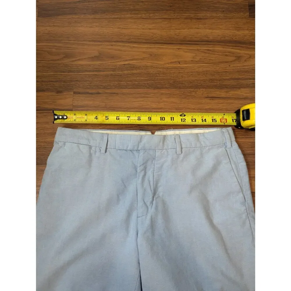 Polo Ralph Lauren Cotton Chino Shorts Size 34 Blue Preppy Minimalist Casual